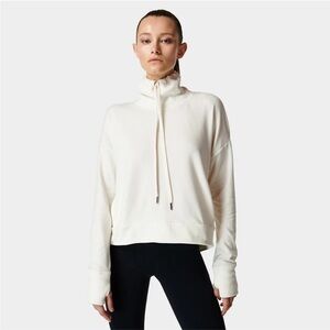 Sweaty Betty Harmonize Luxe Fleece Sweatshirt Women's Size L